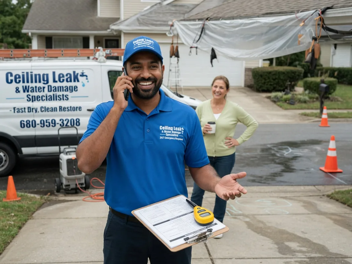Ceiling Leak Cleanup Montana Mines, WV FAQs